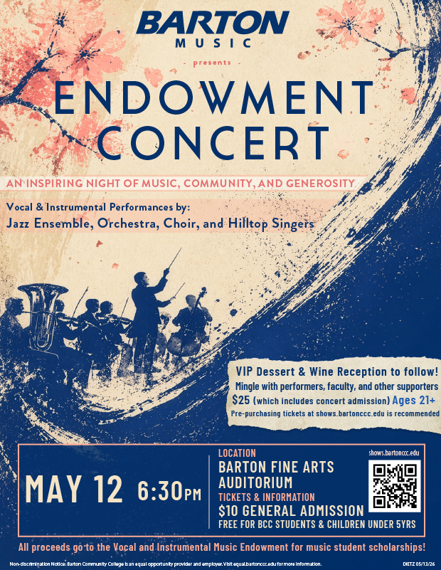 poster for concert with musicians and a conductor