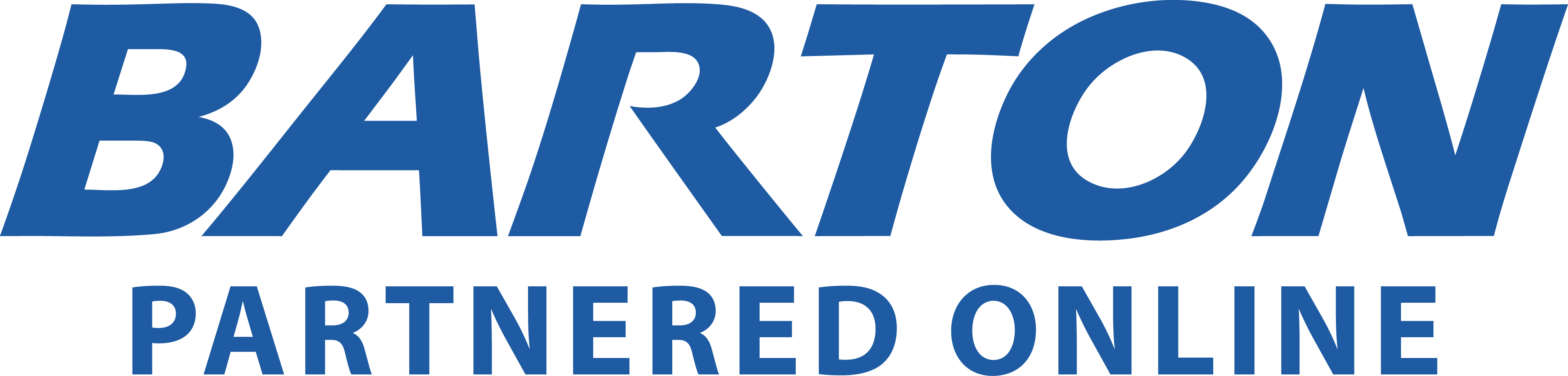 blue Partnered Online logo