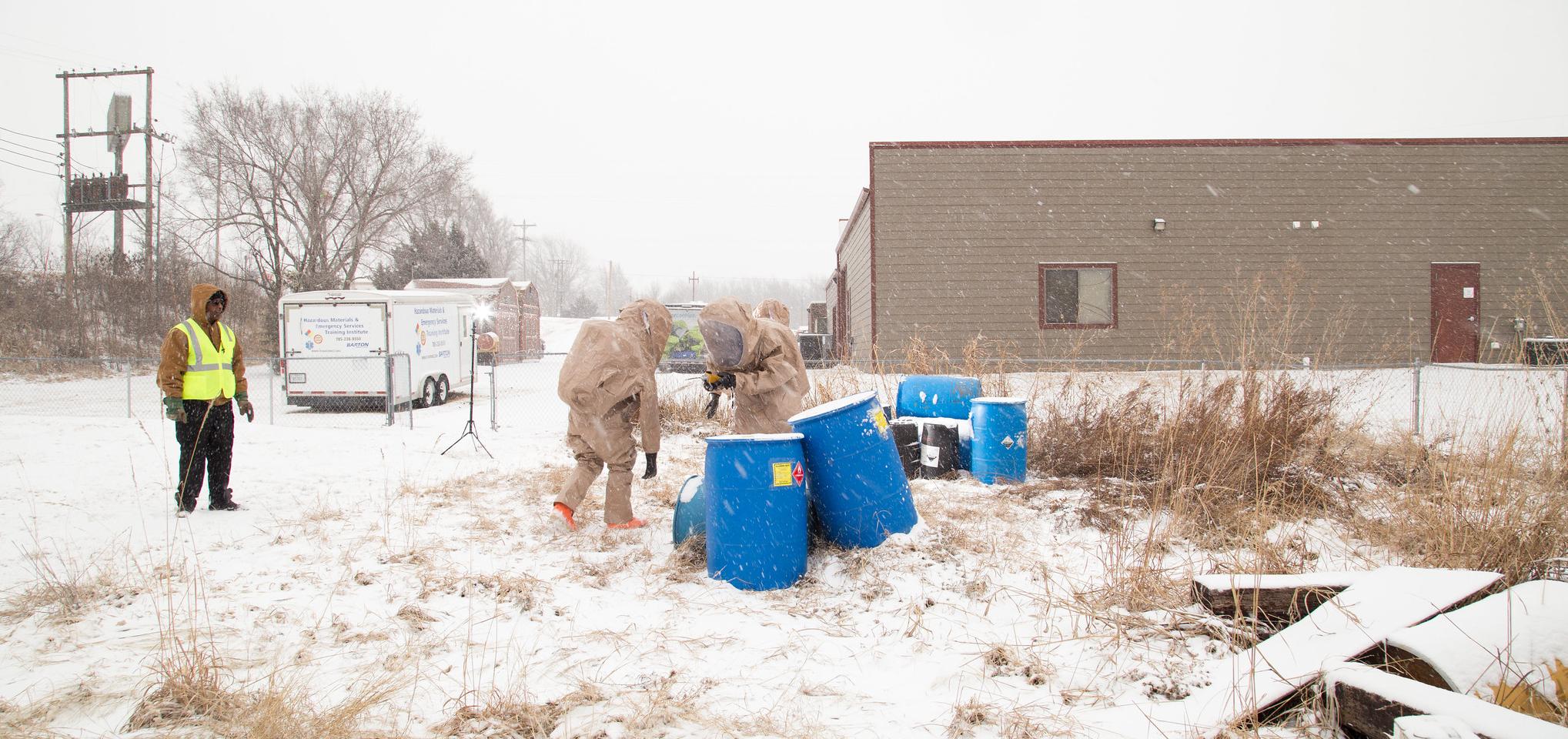 OSHA and HazMat students