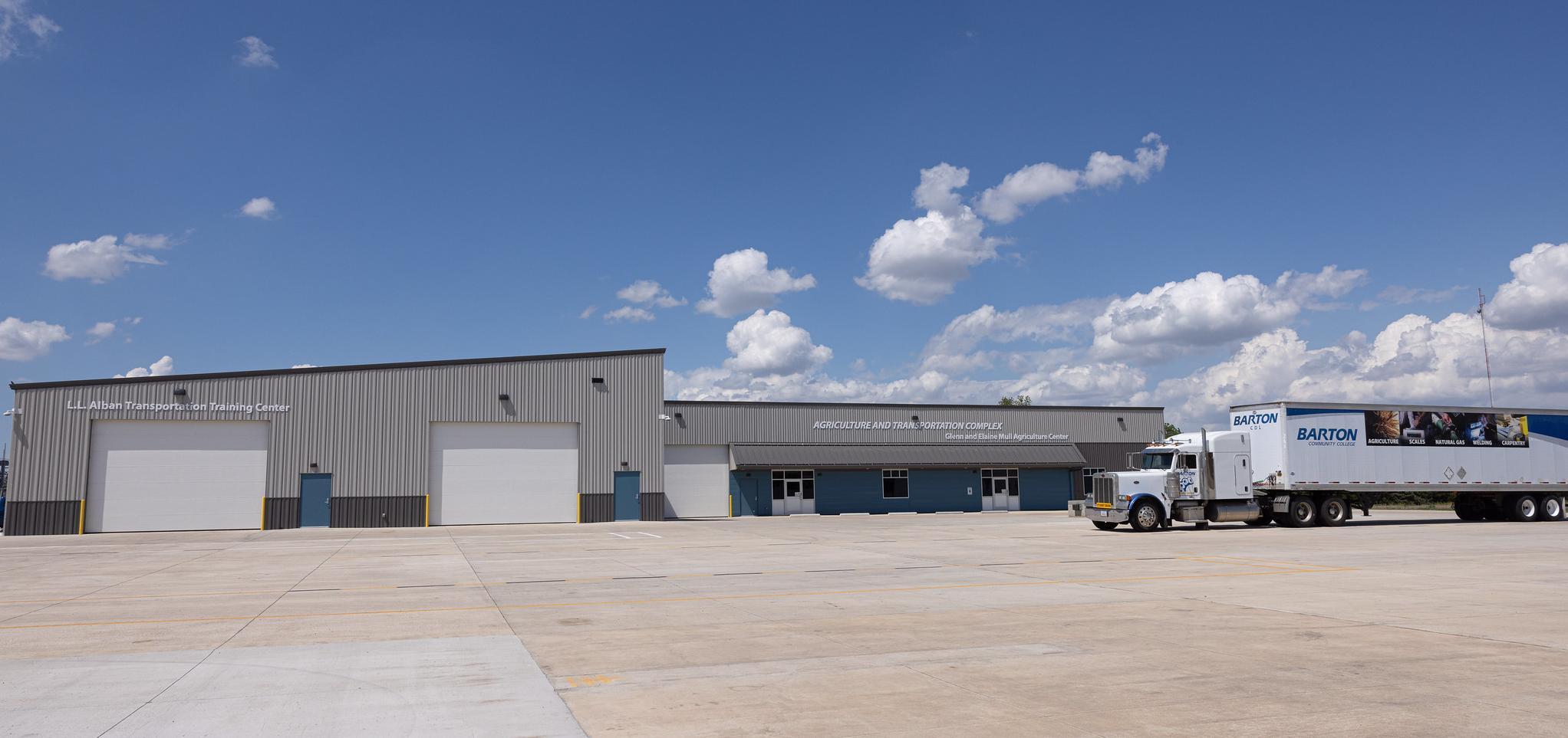 Barton's Ag and Industrial Technology Building